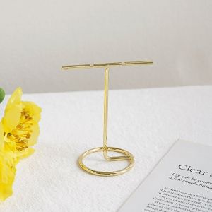 ROLL Gift Jewellery Organizer Holder Home Decoration Necklace Storage Jewelry Display Stand Bracelet Earring Wood Base Rack