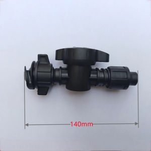 【จัดส่งจากกรุงเทพฯ】16 มม. 100ชิ้น/แพ็ค วาล์วน้ำหยด ใส่สายส่งน้ำ ท่อผ้า ท่อแบน วาล์วด้ามกลมใส่ง่าย เกลียวล็อค