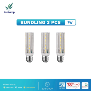 Lampu LED Corn Hemat Energi Super Terang & Tahan Lama - Bundling 3 PCS Segi 5
