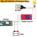 Cảm biến hiện diện con người HLK-LD2410 5V Radar 24GHz, cảm biến hơi thở bật tắt đèn LD2410. 