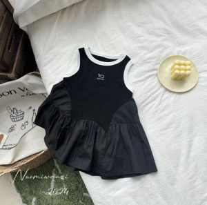 Twinkle Margie Dress Anak Perempuan Gaun Tanktop Kasual Gaya Korea