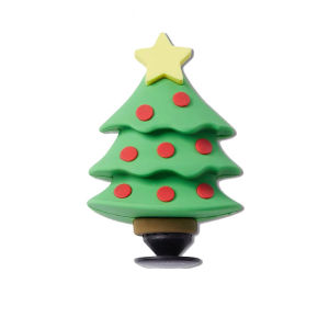 Jibbitz crocs charms Shoe Buckle Shoes Floral Hole Shoes Accessories 3D Three-Dimensional Christmas Tree Burlapia Fashion Shoes Accessories