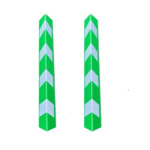 Easy to Install Reflective Wall Edge Protectors Waterproof for Vehicle Safety in Private Garages & Public Parking Areas