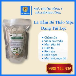 ✅[CHÍNH HÃNG] Nước Tắm Thảo Cho Bé Loại Nào Tốt - Lá Tắm Gội Thảo Dược Cho Bé Túi Lọc Dùng Cho Trẻ Bị Chàm Sữa Rôm Sẩy Mẩn Ngữa