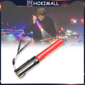 Senter Polisi Bunyi /Baton Lalu Lintas / Tongkat Parkir Nyala Dan Suara/ Lalin Stik Parkir