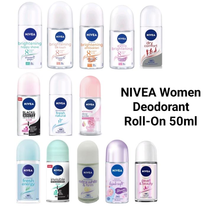 Nivea For Women Deodorant Roll-On "Stress Protect" – 3er Pack, 50 Ml Pro Stück, 48h Schutz Vor Schweiß & Geruch