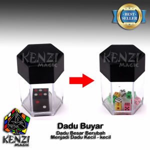 Alat Sulap Expolding Dice Dadu Buyar Large Size - KZ044