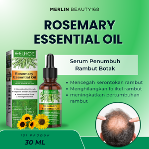 Eelhoe Rosemary Oil Rambut Penumbuh Rambut Botak Perawatan Rambut Rontok Penumbuh Rambut Cepat Hair Growth Oil Untuk Rambut Rontok