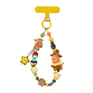 DYRWBK168 Anti-lost Phone Chain Popmart Star Man Portable Phone Wrist Strap Gift Bag Pendant Phone Accessories