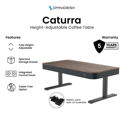 Omnidesk Caturra - Height Adjustable Coffee Table