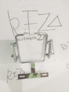 breket cnc dudukan lampu pesek cnc pangkon lampu depan cnc set tralis pnp shock skok T ninja