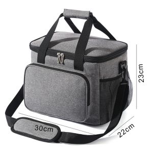 YONUO คูลเลอร์ปิคนิคกลางแจ้งความจุขนาดใหญ่ถุงรักษาอุณหภูมิอลูมิเนียมฟอยล์หนา