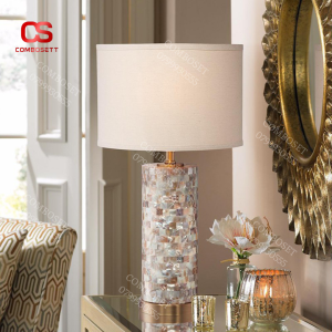 Đèn bàn chao vải độc đáo phong cách cổ điển trang trí không gian phòng ngủ phòng sách