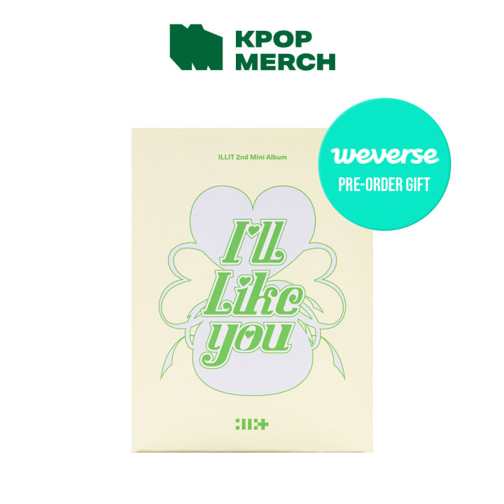 ILLIT I’LL LIKE YOU weverse ILLIT - I'LL LIKE YOU (WEVERSE ALBUM VER.)
