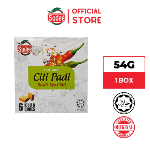 SUDEE Kiub Cili Padi / Birds Eye Chilli Cube [54g]