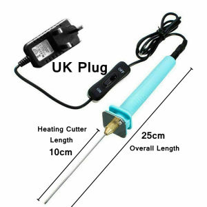 『😀Ship in 24hrs🤟❤️』10/15/20cm Electric Foam Cutter Polystyrene Styrofoam Knife Hot Wire Foam DIY Cutting Pen Portable Styrofoam Cutting Tools Styrofoam Cutting Kit 热切笔