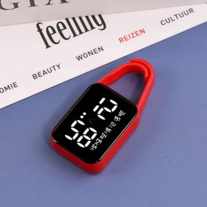 GTRBFDS LED Electronic Hanging Watch Digital Display Portable Pocket Watch Creativity Pocket Style Luminous Pocket Watch Stylish Accessory