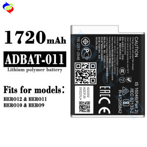 Dimi for GoPro ADBAT-011 Camera Battery Hero12/Hero11/Hero10/Hero9