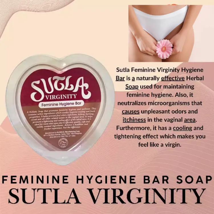 Sutla Virginity Soap Feminine Hygiene Bar Body Care Body Wash soap | Lazada  Philippines