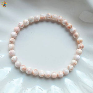 Collection Grade Natural Pink Larimar Natrolite Bracelet