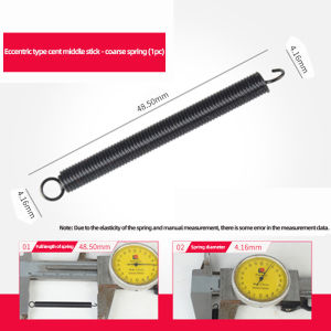 10PC Non-magnetic Cent Middle Stick Spring For Edge Finder Spring For Mechanical Cent Middle Stick Spring CNC Machine Tool