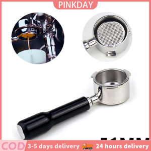 51mm Stainless Steel Bottomless Coffee Portafilter for Professional Coffee Maker Accessory