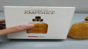 Serum vàng Australian 24k Pure Gold Ampoule chai 100ml từ Úc - - Thúc đẩy quá trình tái tạo da duy trì làn da tươi trẻ - Se khít lỗ chân lông - Làm mờ sạm nám tàn nhang và đồi mồi - Làm đầy rãnh nhăn nếp gấp chân chim