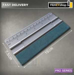 ที่รีดสติ๊กเกอร์ ที่รีดน้ำ ที่รีดฟิล์ม อุปกรณ์ติดฟิล์ม เครื่องมือช่างฟิล์ม CD19 PREMIUM SQUEEGEE W/FELT EDGE