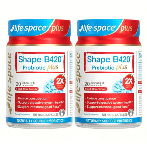 buy 3 get 1 【MediWell Pharmacy】    Life-Space Shape B420 Probiotic Plus 20 Billion CFU 50 Capsules    Weight Management Digestive Health    B420 Formula Reduce Constipation    Vegetarian Limited-Time Flash Sale