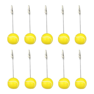 2PCS Standing Table Number Holder Sepak Bola Basket Tenis Bisbol Golf Rugby 12.5 cm