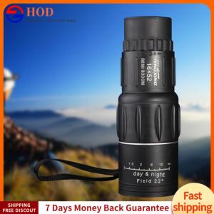 【Outdoor】16x52 Portable Monocular Telescope 66M/8000M Handheld Monocular HD Optical Telescope for Camping Birdwatch