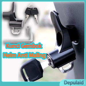 Kunci Gembok Helm Anti Maling Gembok Pengaman Stang Motor Gantungan Kunci Helm Motor Portable