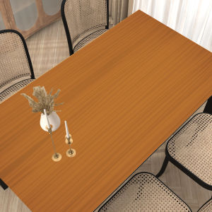 Taplak meja Makan Motif Kayu Anti Air/Taplak Meja Tamu Anti Slip/Alas Meja Bermotif Kayu/Alas Meja