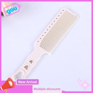 gou หวีตัดผมแบน1ชิ้นสำหรับร้านตัดผมสไตล์มืออาชีพ