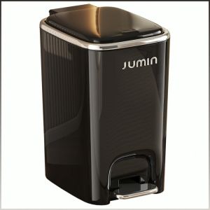 Garbage Bin Sealed and Waterproof Trash Can Quiet and Slow Descent Storage of Garbage Footrest