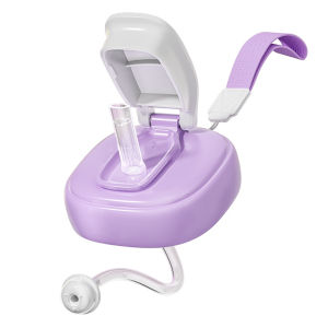 ขวดนม HEGEN PCTO ขวดนม PPSU ป้องกันอาการจุกเสียดขวดนมคอกว้างทารกแรกเกิด150มล. 240มล. 330มล.-สีม่วง