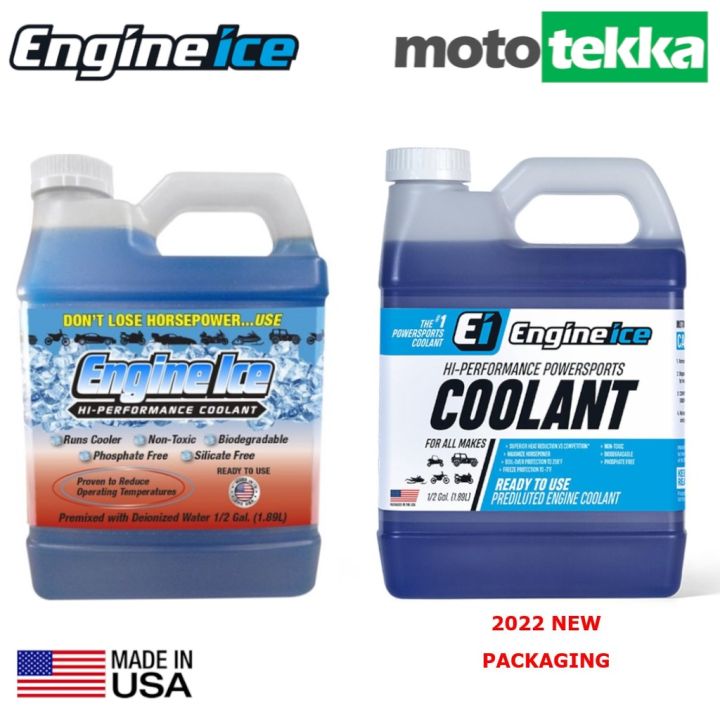 ENGINE ICE HI PERFOANCE COOLANT (MADE IN USA) 1.9 Liter 100 Original ...