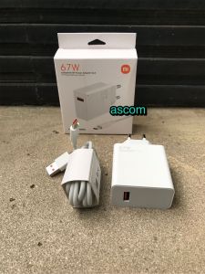 Wall Charger Xiaomi 67Watt Fast Charging Turbo (Type A + Kabel Type C) 67W