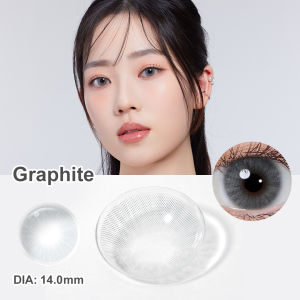 【0.00 ถึง -8.00🎊】Magister คอนแทคเลนส์ 14mm คอนแทคเลนส์สีเทา/คอนแทคเลนส์สีน้ำตาล⭐️ Queen/ Icy Gray/Ochre/Graphite 1 คู่ 2 ชิ้น