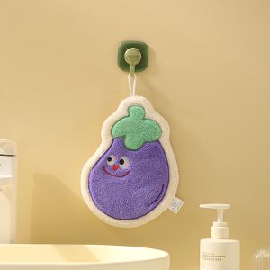 (KLT18B) Khăn lau tay nhà bếp phòng tắm hình rau củ quả