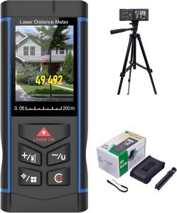 Meteran Laser Digital Kamera Oudoor  Siang Hari 200m 150m 100m