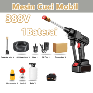 CHIC 766V  Alat Cuci Mobil Cuci Staem Ac Mobil Alat Cuci Motor Semprotan Cuci Motor Pompa Mesin Steam Power Spayer Alat Portable Nirkabel