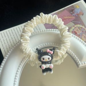 【Bestella✨COD】Kartun Cinnamoroll Anjing Lipit Rambut Cincin Lucu Gadis Manis Rambut Tali Karet Gelang