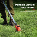 JLD Grass Cutter Cordless Rechargeable Lawn Mower Portable String Trimmer Weed Wacker Eater Fullset. 