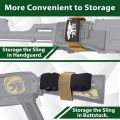 Magnetic Sling Retention, Strap Band, Universal Strong Magnets Sling Straps Keeper, Sling Retainer Organizer. 