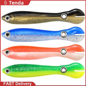Premium 4/8pcs 10cm 6g Bionic Loach Sinking Soft Baits for Freshwater Fishing and Bait Replacement