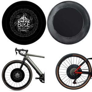 Bicycle Wash Cover Oilproof Cycling Chain Anti Pollution Cover Bike Wheel Disc Brake Cover for Bike Riding Maintenance