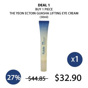 (THE YEON OFFICIAL STORE) Ectoin Guasha Lifting Eye Cream 30ml - COCOMO
