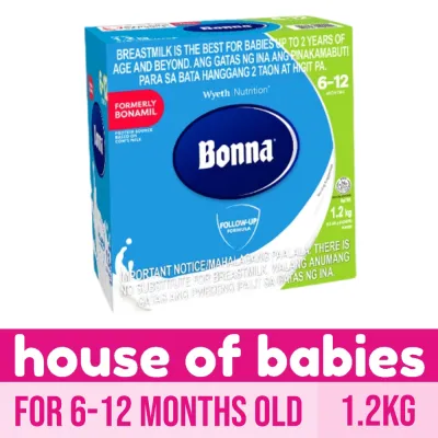 BONNA 1.2kg for 6-12 Months Old Milk Supplement (formerly BONAMIL)