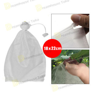Brongsong buah kelengkeng besar 50x100 Pembungkus Buah BLongsong kelengkeng jaring buah/Brongsong buah kelengkeng Pembungkus buah di pohon